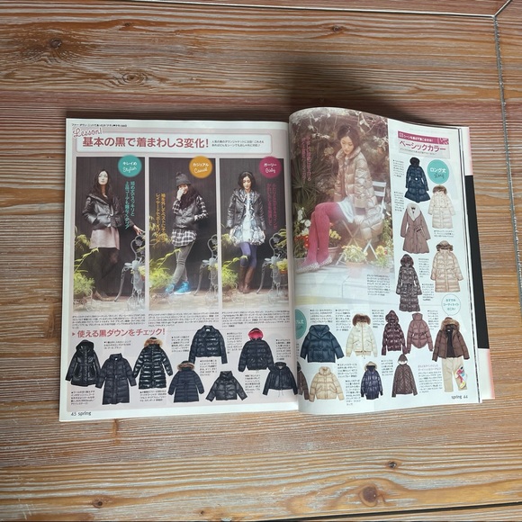 Spring Japanese Magazines March 2010 Fashion Makeup Hairstyles - Picture 3 of 4